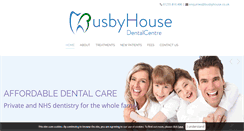 Desktop Screenshot of busbyhouse.co.uk